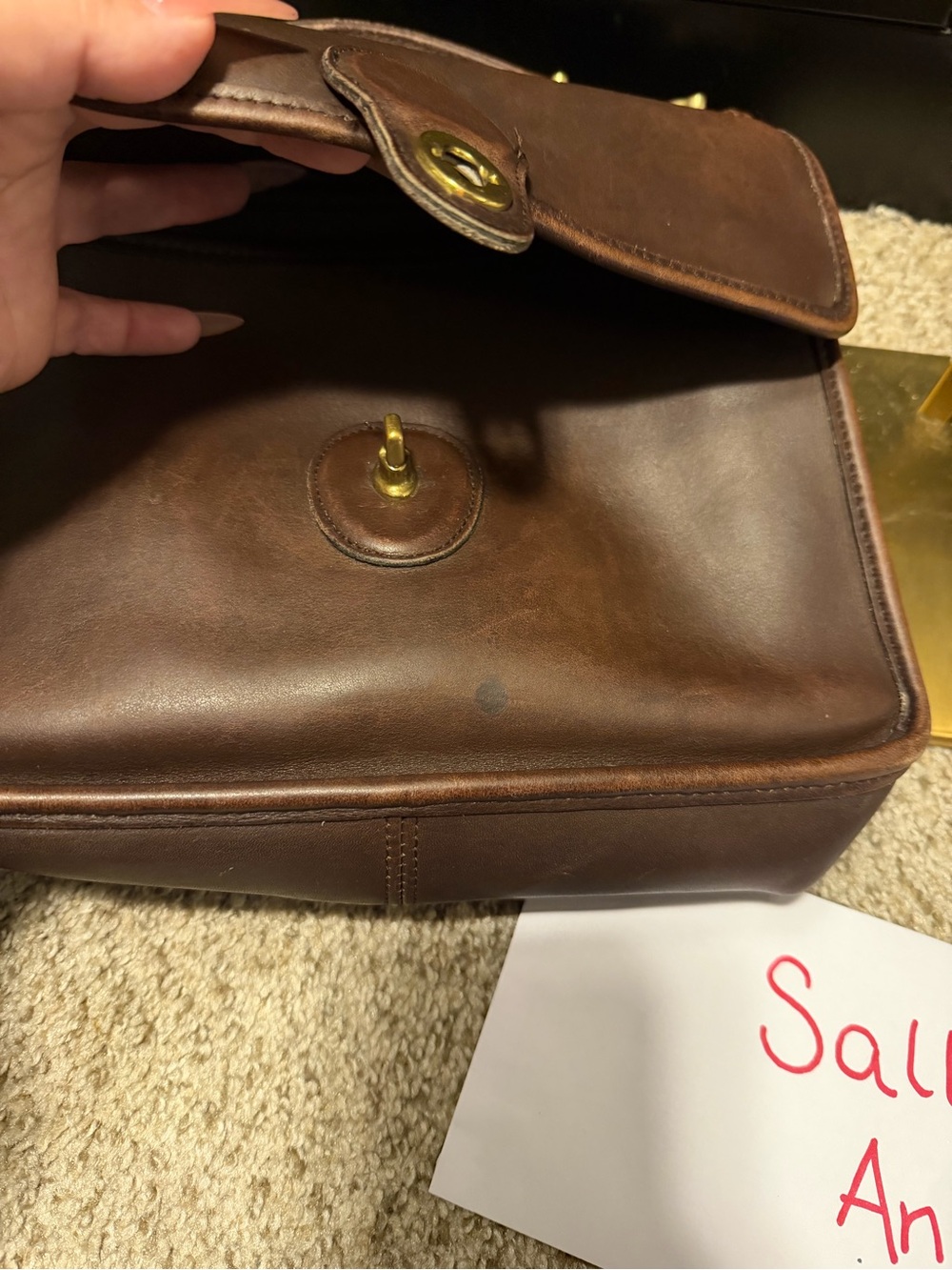 Vintage Coach Willis style number 9927 in mahogany - Picture 14 of 14